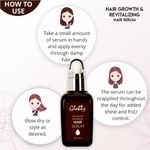 Buy Globus Naturals Hair Growth & Revitalizing Hair Serum (50 ml) | Reduces Hair Fall | Nourishes Roots | Promotes Hair Growth | SLS & Paraben Free - Purplle
