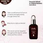 Buy Globus Naturals Damage Repair & Strengthening Hair Serum 50 ml | Deep Hydration for Frizzy and Dry Hair | Damage Control Formula | Ingrovating & Refreshing Fragrance - Purplle