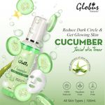 Buy Globus Naturals Cucumber & Rose Water Facial Toner Combo | 100 % Naturals | Paraben Free | (200 ml) - Purplle