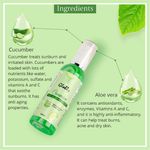 Buy Globus Naturals Cucumber & Rose Water Facial Toner Combo | 100 % Naturals | Paraben Free | (200 ml) - Purplle
