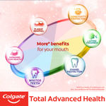 Buy Colgate Total Whole Mouth Health, Antibacterial Toothpaste, 185g (Advanced Health, Saver Pack) - Purplle
