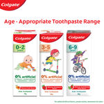 Buy Colgate Toothpaste for Kids (0-2 years), Natural Fruit Flavour, Fluoride Free (70 g) Tube - Purplle
