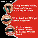 Buy Colgate Slim Soft Charcoal Toothbrush - 4 Pcs (Buy 2 Get 2 Free) - Purplle