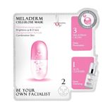 Buy O3+ Meladerm Brightening At Home Facial Kit for Even Skin Tone, Glow, Blemish & Pigmentation Reduction (3x 29 g) - Purplle