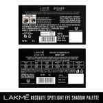 Buy Lakme Absolute Spotlight Eye Shadow Palette, Stilettos (12 g) - Purplle