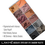 Buy Lakme Absolute Spotlight Eye Shadow Palette, Stilettos (12 g) - Purplle