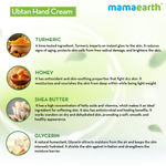Buy Mamaearth Ubtan Hand Cream with Turmeric and Honey for Deep Moisturization (50 g) - Purplle
