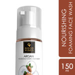 Buy Good Vibes Nourishing Foaming Face Wash - Argan (150 ml) - Purplle