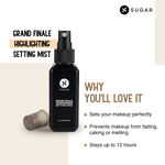 Buy SUGAR Cosmetics - Grand Finale - Highlighting Setting Mist - 50 ml - 2-in-1 Setting Mist - For Longlasting Makeup and Sun Protection - Paraben Free - Purplle