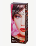 Buy Berina F6 Medium Copper Brown FRE-NIA Hair Color Cream 60gm - Purplle