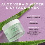 Buy Makeup Revolution Revolution Skin Aloe Vera & Water Lily Soothing Face Mask - Purplle
