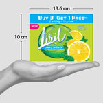 Buy Liril Lemon & Tea Tree Oil Soap Buy 3 (125 g each) & Get 1 Free (75 g) - Purplle