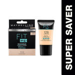 Buy Maybelline New York Fit Me Foundation Tube 128 + Fit Me Compact 112 - Purplle