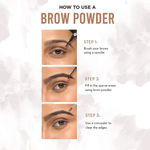 Buy SUGAR Cosmetics - Arch Arrival - Brow Powder - Felix Onyx 04 (Black Eyebrow Powder) - Long Lasting, For Eyebrow Volume, Lasts Up to 12 hours - Purplle