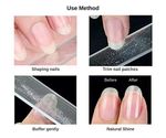 Buy Bronson Professional Glass Nail Shiner & Filer 1 Pc - Purplle