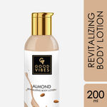 Buy Good Vibes Revitalizing Body Lotion - Almond (200 ml) - Purplle