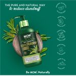 Buy WOW Skin Science Green Tea & Tea Tree Anti-Dandruff Conditioner (300 ml) - Purplle