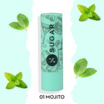 Buy SUGAR Cosmetics - Tipsy Lips - Moisturizing Balm - 01 Mojito - 4.5 gms - Lip Moisturizer for Dry and Chapped Lips, Enriched with Shea Butter and Jojoba Oil - Purplle