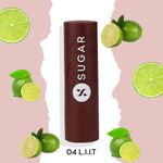 Buy SUGAR Cosmetics Tipsy Lip Balm For Dry & Chapped Lips With Vitamin E, Shea Butter and Jojoba Oil | Lip Protection & Nourishment | LipBalm with SPF | 4.5 gm - 04 L.I.I.T - Purplle