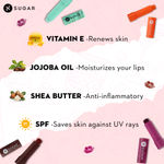 Buy SUGAR Cosmetics - Tipsy Lips - Moisturizing Balm - 07 Bramble - 4.5 gms - Lip Moisturizer for Dry and Chapped Lips, Enriched with Shea Butter and Jojoba Oil - Purplle