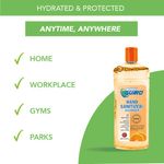 Buy Aryanveda Bodyguard Hand Sanitizer Orange Fragrance (50 ml) Per Bottle (Pack of 12) - Purplle
