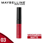 Buy Maybelline New York Maybelline Sensational Liquid Matte Lipstick - 03 Flush It Red + 11 Made Easy - Purplle