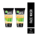 Buy Garnier Men Power White Anti-Dark Cells Fairness Face Wash, 100g (Pack of 2) - Purplle