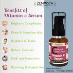 Buy Zenvista Vitamin C 20% + Glutathione, Ferulic Acid & Lumifera Peony Professional Serum (30 ml) - Purplle