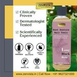 Buy Zenvista Root Restore Hair Oil For Hair Growth+ Hair Fall Control, With Rosemary & Almond Oil, Vitamin E, Bhringraj Natural Remedy (100 ml) - Purplle