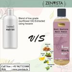 Buy Zenvista Root Restore Hair Oil For Hair Growth+ Hair Fall Control, With Rosemary & Almond Oil, Vitamin E, Bhringraj Natural Remedy (100 ml) - Purplle