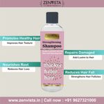 Buy Zenvista Strengthening Hair Shampoo, For Hair Growth+ Hair Fall Control, With Hibiscus Extract, Onion & Almond, Bhringraj, Primrose (200 ml) - Purplle