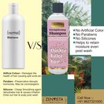 Buy Zenvista Strengthening Hair Shampoo, For Hair Growth+ Hair Fall Control, With Hibiscus Extract, Onion & Almond, Bhringraj, Primrose (200 ml) - Purplle