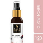 Buy Good Vibes Mulberry Glow Toner | With Honey | Anti-Ageing, Shrinks Pores | No Parabens, No Alcohol, No Sulphates, No Mineral Oil (120 ml) - Purplle