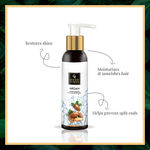 Buy Good Vibes Argan Moisturizing Conditioner | Adds Shine, Hair Protection | No Parabens, No Animal Testing (120 ml) - Purplle