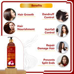Buy Newish Red Onion Shampoo For Hair Growth and Hairfall Control (200 ml) - Purplle