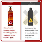 Buy Newish Red Onion Shampoo For Hair Growth and Hairfall Control (200 ml) - Purplle