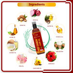 Buy Newish Red Onion Oil for Hair Growth and Dandruff, Hair Fall Control for Men & Women (100 ml) - Purplle