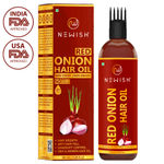 Buy Newish Red Onion Oil for Hair Growth and Dandruff, Hair Fall Control for Men & Women (100 ml) - Purplle