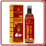 Buy Newish Red Onion Oil for Hair Growth and Dandruff, Hair Fall Control for Men & Women (100 ml) - Purplle