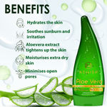 Buy Newish Pure Aloe Vera Gel for Face Glow, Hair Growth & Skin Moisturizer for Women & Men - Purplle