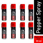 Buy Newish : RED COP Pepper Spray Self Defence Gift Pack of 8 (Each : 35 gm / 55 ml) - Purplle
