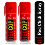 Buy Newish : Powerful Red Chilli Spray Self Defence for Women Pack of 2 (Each : 55 ml / 35 g) - Purplle