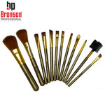 Buy Bronson Professional Mini Makeup Brushes - Set of 12 - Purplle