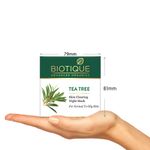 Buy Biotique Advanced Organics Tea Tree Skin Clearing Night Mask (50 g) - Purplle