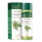 Buy Biotique Advanced Organics Tea Tree Skin Clearing Mattifying Facial Toner (120 ml) - Purplle