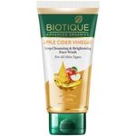 Buy Biotique Advanced Organics Apple Cider Vinegar Deep Cleansing & Brightening Face Wash (150 ml) - Purplle