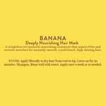 Buy Biotique Advanced Organics Banana Deeply Nourishing Hair Mask (175 g) - Purplle