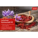 Buy Vaadi Herbals Luxurious Kumkumadi Oil (Pure Mix of Saffron, Sandalwood, Manjistha & Almond Oil) - Reduces Dark Circles, Pigmentation & Brightens Complexion 10 ml - Purplle