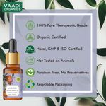 Buy Vaadi Herbals Lavender Essential Oil - Prevents Hairfall, Relieves Stress, Soothes Skin - 100% Pure Therapeutic Grade - 10 ml - Purplle