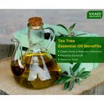 Buy Vaadi Herbals Tea Tree Essential Oil - Reduces Acne, Prevents Dandruff & Hairfall 10 ml - Purplle